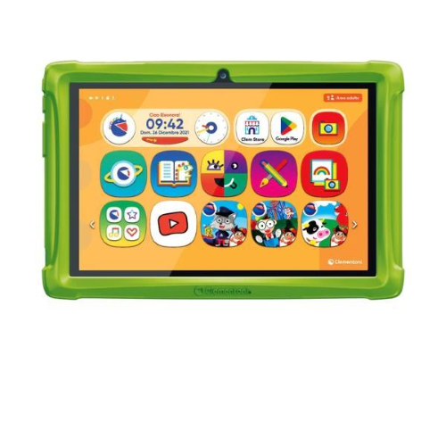 CLEMENTONI CLEMPAD 10" TABLET EDUCATIVO PER BAMBINI 32GB RAM 2G WIFI 2 FOTOCAMERE ANDROID 13 GOOGLE PLAY E SISTEMA PARENTAL CONTROL